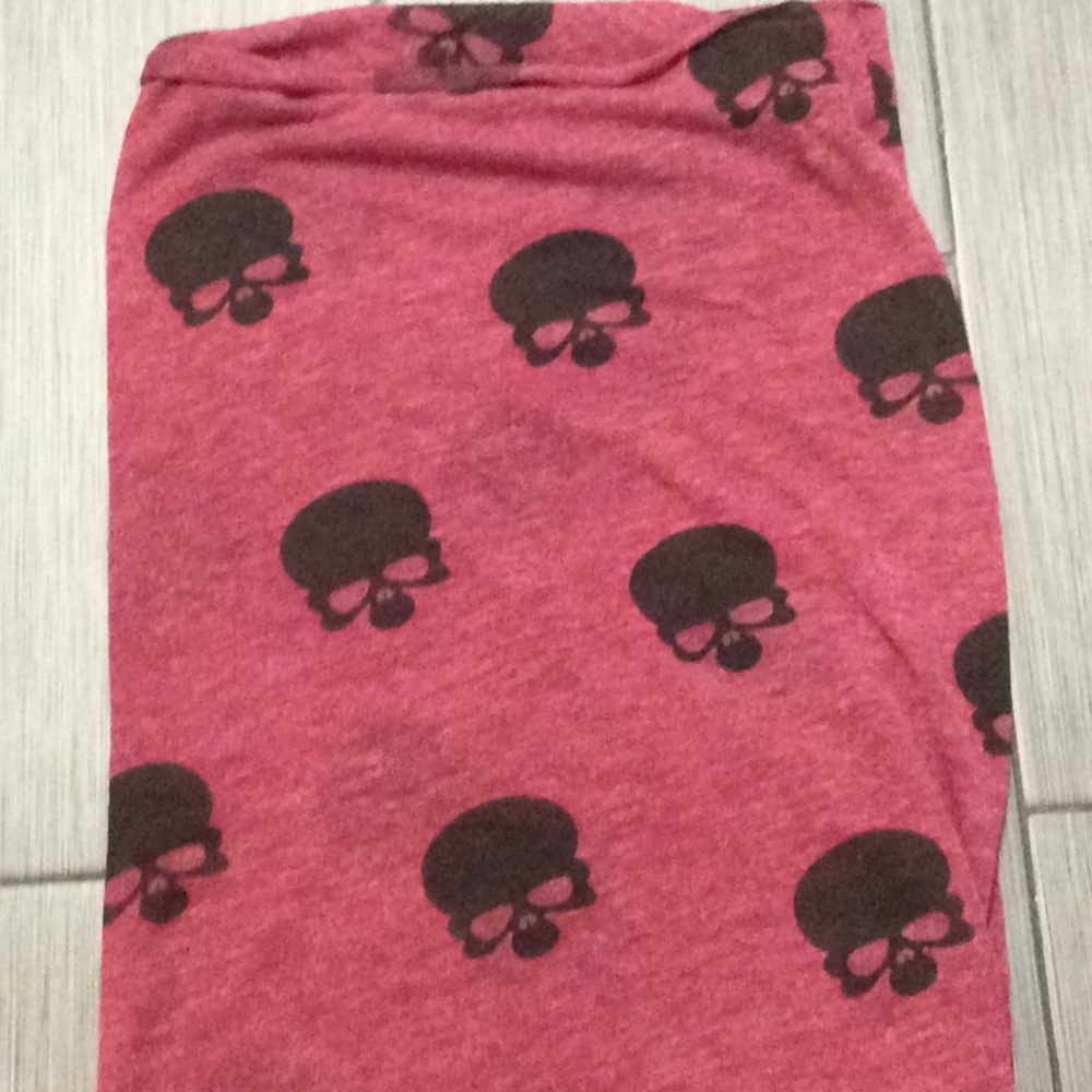 RAFFE POLYESTER SKULL SCARF